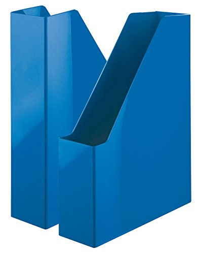 HAN Stehsammler i-Line - 2 STÜCK, eleganter, moderner High-End Stehsammler für Hefte, Zeitschriften und Mappen bis Format A4/C4, New Colour blau, 16501-94 HAN Stehsammler i-Line - 2 STÜCK, eleganter, moderner High-End Stehsammler für Hefte, Zeitschriften und Mappen bis Format A4/C4, New Colour blau, 16501-94 von HAN
