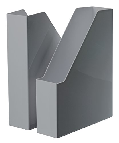 HAN Stehsammler i-Line - 2 STÜCK, eleganter, moderner High-End Stehsammler für Hefte, Zeitschriften und Mappen bis Format A4/C4, dunkelgrau, 16501-191 HAN Stehsammler i-Line - 2 STÜCK, eleganter, moderner High-End Stehsammler für Hefte, Zeitschriften und Mappen bis Format A4/C4, dunkelgrau, 16501-191 von HAN