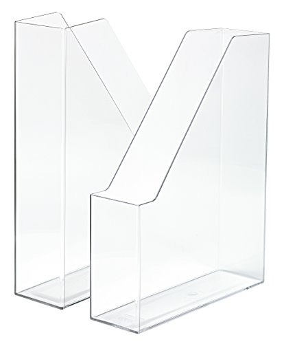 HAN Stehsammler i-Line - 2 STÜCK, eleganter, moderner High-End Stehsammler für Hefte, Zeitschriften und Mappen bis Format A4/C4, transparent-glasklar, 16501-23 HAN Stehsammler i-Line - 2 STÜCK, eleganter, moderner High-End Stehsammler für Hefte, Zeitschriften und Mappen bis Format A4/C4, transparent-glasklar, 16501-23 von HAN