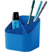 HAN Stiftehalter Re-X-LOOP blau 100% Recyclingmaterial 4 Fächer 11,1 x 12,1 x 10,6 cm HAN Stiftehalter Re-X-LOOP blau 100% Recyclingmaterial 4 Fächer 11,1 x 12,1 x 10,6 cm von HAN