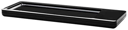 HAN Stiftschale i-Line CHROME, elegante, moderne Stiftablage mit Magnet für Büroklammern und rutschfestem Schaumstoffboden, 17650-13, schwarz HAN Stiftschale i-Line CHROME, elegante, moderne Stiftablage mit Magnet für Büroklammern und rutschfestem Schaumstoffboden, 17650-13, schwarz von HAN