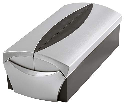 HAN Visitenkartenbox VIP SILBER EDITION - Visitenkartenbox im überzeugenden Design mit patentiertem Deckel für 500 Visitenkarten und 1 zusätzliches Visitenkarten-Etui Go VIP, silber, 2755-77 HAN Visitenkartenbox VIP SILBER EDITION - Visitenkartenbox im überzeugenden Design mit patentiertem Deckel für 500 Visitenkarten und 1 zusätzliches Visitenkarten-Etui Go VIP, silber, 2755-77 von HAN