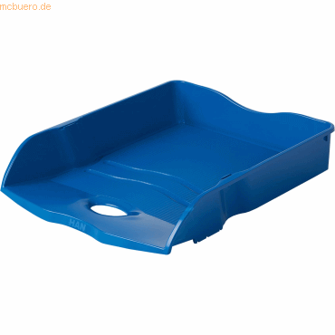 Han Briefablage Re-Loop A4/C4 RC-Kunststoff stapelbar blau von HAN