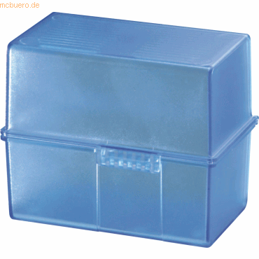 Han Karteibox A7 quer für 300 Karten transluzent blau Han Karteibox A7 quer für 300 Karten transluzent blau von HAN
