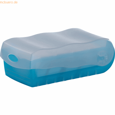 Han Karteibox Croco A8 quer max. 500 Karten blau/transparent Han Karteibox Croco A8 quer max. 500 Karten blau/transparent von HAN