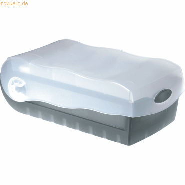 Han Karteibox Croco A8 transluzent grau Han Karteibox Croco A8 transluzent grau von HAN