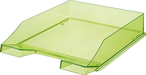 Han Klassik Briefablage A4/C4 stapelbar, stark, transparent rauchtopas farbig - 6er Pack, 12 Ablagen | transparent-grün, 1 Han Klassik Briefablage A4/C4 stapelbar, stark, transparent rauchtopas farbig - 6er Pack, 12 Ablagen | transparent-grün, 1 von HAN