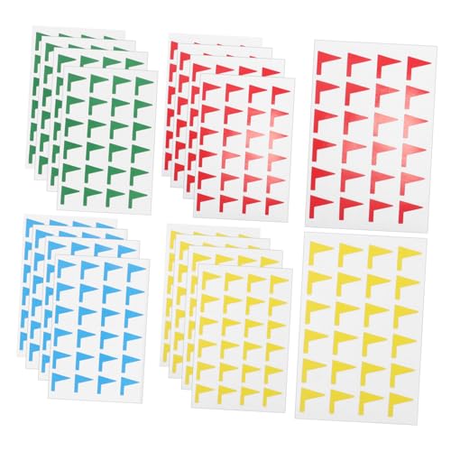 HANABASS 1 Packung Kartenmarkierungsaufkleber Planer-etiketten Selbstklebende Aufkleber Etikettenaufkleber Klebestreifen Etiketten -tags Buchfahnen-marker Planer-aufkleber-tags Pvc HANABASS 1 Packung Kartenmarkierungsaufkleber Planer-etiketten Selbstklebende Aufkleber Etikettenaufkleber Klebestreifen Etiketten -tags Buchfahnen-marker Planer-aufkleber-tags Pvc von HANABASS