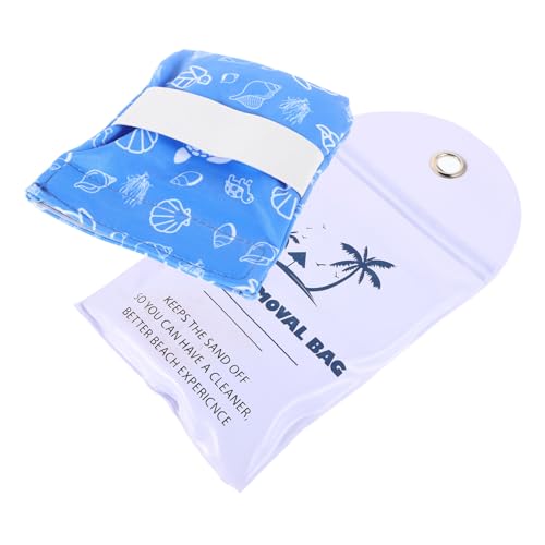 HANABASS 1 Sätze Sandsäcke Entfernen Accessoires Für Den Strandtag Sandhandschuh Abwischen Strandsand-radiergummi Strandsand Abwischen Strandausrüstung, Die Man Haben Muss Sandreinigung PVC von HANABASS