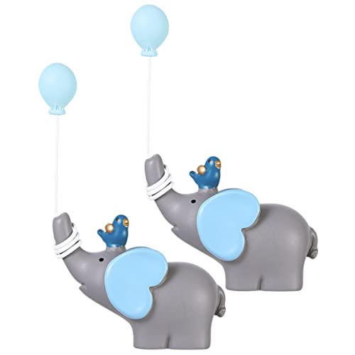 HANABASS 1 Satz Figuren Harz Tortenaufsatz Für Geburtstagsfeiern Desktop Deko Tierfiguren Niedliche Mit Ballons Kuchen Deko Für Erwachsene 2 Stück HANABASS 1 Satz Figuren Harz Tortenaufsatz Für Geburtstagsfeiern Desktop Deko Tierfiguren Niedliche Mit Ballons Kuchen Deko Für Erwachsene 2 Stück von HANABASS