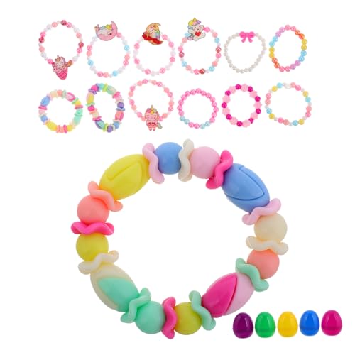 HANABASS 1 Satz Ostereier frühlingsdeko osterei DIY handwerk hängende Plastikeier -DIY -Kit für Ostergebrauch DIY-EiDiy-Ei ostern DIY handwerk Osterdekoration Osterparty -Zeug von HANABASS