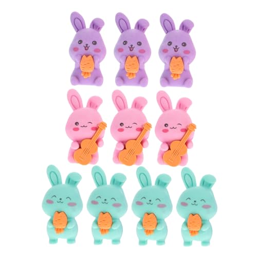 HANABASS 10 Stück Bunny Eraser Schulmaterial Für Mädchen Klassenzimmerzubehör Süße Mini-radierer Preise Für Klassenzimmer Für Das Klassenzimmer Süße Schulsachen Gummi HANABASS 10 Stück Bunny Eraser Schulmaterial Für Mädchen Klassenzimmerzubehör Süße Mini-radierer Preise Für Klassenzimmer Für Das Klassenzimmer Süße Schulsachen Gummi von HANABASS