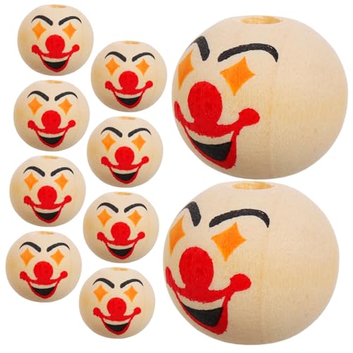 HANABASS 10 Stück Holzperlen Zubehör Perlen Holzperlen Designbrett Halloween Perlen Halskette Perlen Charms Gesichts Charm Gothic Charms Halloween Charms Zur Schmuckherstellung HANABASS 10 Stück Holzperlen Zubehör Perlen Holzperlen Designbrett Halloween Perlen Halskette Perlen Charms Gesichts Charm Gothic Charms Halloween Charms Zur Schmuckherstellung von HANABASS