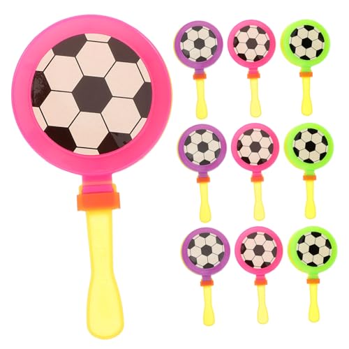 HANABASS 10 Stück Teiliges Handklatscher Kunststoff Laute Noisemaker für Fußballpartys Leicht und Handlich zum Anfeuern bei Sportveranstaltungen und Feierlichkeiten von HANABASS