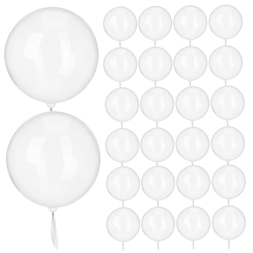 HANABASS 100 Stück Bobo-Ball geburtstagsdekoration hochzeitsdekoration Durchsichtiger Ballon Spielzeugballons Klarer Ballon Mega Kreis für Hochzeitsballon klare Luftballons TPU Transparent HANABASS 100 Stück Bobo-Ball geburtstagsdekoration hochzeitsdekoration Durchsichtiger Ballon Spielzeugballons Klarer Ballon Mega Kreis für Hochzeitsballon klare Luftballons TPU Transparent von HANABASS