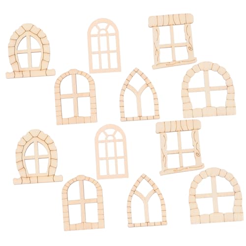 HANABASS 100 Stück Feentür Gartentür Offenes Miniaturfenster Feengartentür Für Baum Gartenornamente Mini Fenster Miniatur Bastelbedarf Feentür Für Baum Miniaturtür Beige Holz HANABASS 100 Stück Feentür Gartentür Offenes Miniaturfenster Feengartentür Für Baum Gartenornamente Mini Fenster Miniatur Bastelbedarf Feentür Für Baum Miniaturtür Beige Holz von HANABASS