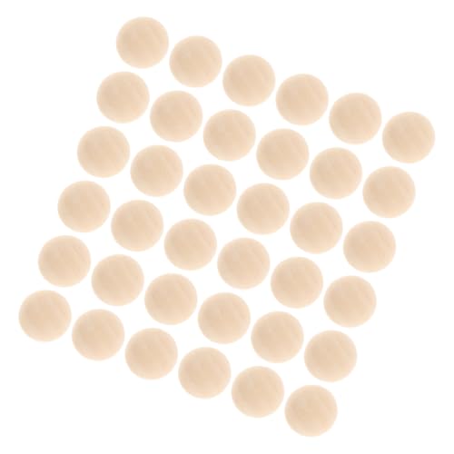 HANABASS 100 Stück Halbkugelförmige Holzperlen runde perlen selber machen Basteln von Perlenbällen DIY halb runde Perlen hölzernen Farbkügelchen dekorative Halbperlen Beige HANABASS 100 Stück Halbkugelförmige Holzperlen runde perlen selber machen Basteln von Perlenbällen DIY halb runde Perlen hölzernen Farbkügelchen dekorative Halbperlen Beige von HANABASS