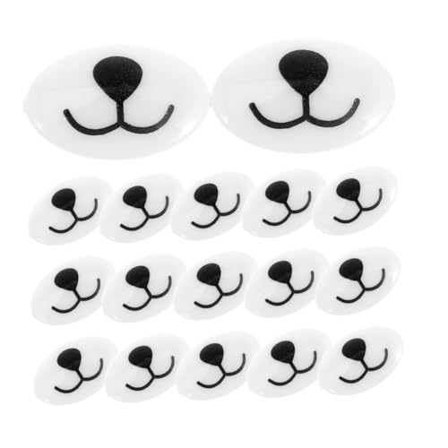 HANABASS 100 Stück Nase Sicherheitsnase zum Häkeln Nase selber Machen Nasenschmuck für Puppe Stofftiernase zum Häkeln Puppenzubehör und Zubehör Tiermaul Acryl Weiß HANABASS 100 Stück Nase Sicherheitsnase zum Häkeln Nase selber Machen Nasenschmuck für Puppe Stofftiernase zum Häkeln Puppenzubehör und Zubehör Tiermaul Acryl Weiß von HANABASS