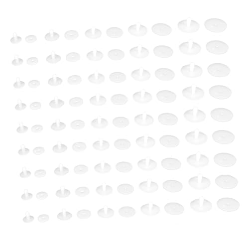 HANABASS 100 Stück Teiliges Bewegliche Kunststoff Puppen Gelenke Vielseitige Steckverbindungen für DIY Kuscheltiere Bären und Flexible Skelett Accessoires zum Basteln HANABASS 100 Stück Teiliges Bewegliche Kunststoff Puppen Gelenke Vielseitige Steckverbindungen für DIY Kuscheltiere Bären und Flexible Skelett Accessoires zum Basteln von HANABASS