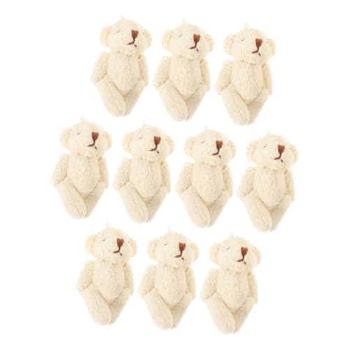 HANABASS 10stücke Bär Puppe Für DIY Kleidung Dekoration Handwerk Machen Schal Rucksack Ornament HANABASS 10stücke Bär Puppe Für DIY Kleidung Dekoration Handwerk Machen Schal Rucksack Ornament von HANABASS