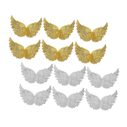 HANABASS 12 Stück Mini Flügel Kreative Dekoration Cupcake Topper Engelsflügel Kuchendekoration Flügel Partygeschenke Kleine Engelsflügel Zum Basteln Geburtstagskuchen Topper Aus HANABASS 12 Stück Mini Flügel Kreative Dekoration Cupcake Topper Engelsflügel Kuchendekoration Flügel Partygeschenke Kleine Engelsflügel Zum Basteln Geburtstagskuchen Topper Aus von HANABASS
