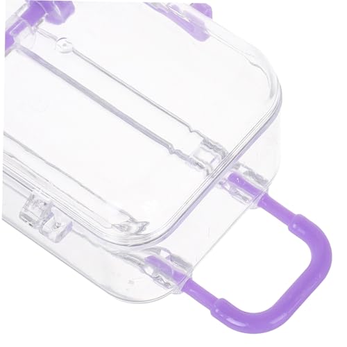 HANABASS 12 Stück Teiliges Mini koffer Geschenkboxen Transparent Kleine Süßigkeitenboxen Wiederbefüllbar Leicht Tragbar Für Hochzeiten Partys Und Themenveranstaltungen von HANABASS