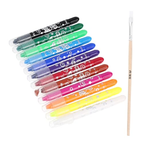 HANABASS 12 Stück Teiliges Ölkreide Wasserlösliche Malstifte mit Ergonomischem Design Leuchtenden Farben Einfach zu Mischen für Kreative Kinderzeichnung und Geschenkidee HANABASS 12 Stück Teiliges Ölkreide Wasserlösliche Malstifte mit Ergonomischem Design Leuchtenden Farben Einfach zu Mischen für Kreative Kinderzeichnung und Geschenkidee von HANABASS