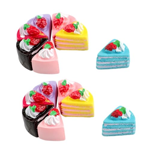 HANABASS 12Stücke Teiliges Dessert Modell Realistische Miniatur Kuchen für Puppenhaus Dekoration Farbenfrohe Lebensmittel Requisiten für Kreative Spielsz Szenen HANABASS 12Stücke Teiliges Dessert Modell Realistische Miniatur Kuchen für Puppenhaus Dekoration Farbenfrohe Lebensmittel Requisiten für Kreative Spielsz Szenen von HANABASS