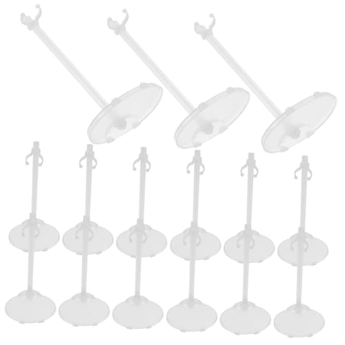 HANABASS 15Stücke Teiliges Puppenständer für Stabiler Puppenhalter mit Breiter Basis zur Präsentation von Puppen und Figuren im Kinderzimmer HANABASS 15Stücke Teiliges Puppenständer für Stabiler Puppenhalter mit Breiter Basis zur Präsentation von Puppen und Figuren im Kinderzimmer von HANABASS