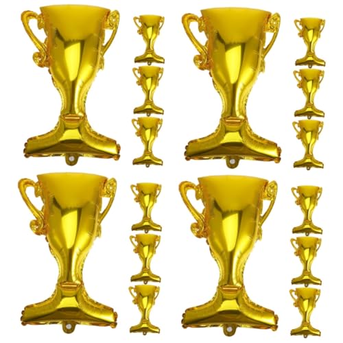 HANABASS 16 Stck. Teiliges Aluminiumfolie Pokal Luftballon in Gold Langlebige Partydekoration für Abschlussfeier Geburtstagsfeier Vielseitige Champion Folienballons HANABASS 16 Stck. Teiliges Aluminiumfolie Pokal Luftballon in Gold Langlebige Partydekoration für Abschlussfeier Geburtstagsfeier Vielseitige Champion Folienballons von HANABASS