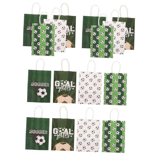 HANABASS 16 Stück Fußball Geschenktüten Fußball Geschenktüten Dekorative Taschen Fußball Tasche Fußball Themen Geschenktüten Fußball Goodie Tüten Fußball Partytüten Partytüten HANABASS 16 Stück Fußball Geschenktüten Fußball Geschenktüten Dekorative Taschen Fußball Tasche Fußball Themen Geschenktüten Fußball Goodie Tüten Fußball Partytüten Partytüten von HANABASS
