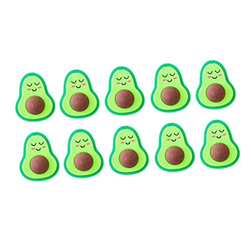 HANABASS 18 Stück Teiliges Avocado Radiergummis für Cartoon Radierer Grün Langlebig aus Tpr Material für Schüler und Kreative Malprojekte Bringt Freude Klassenzimmer von HANABASS