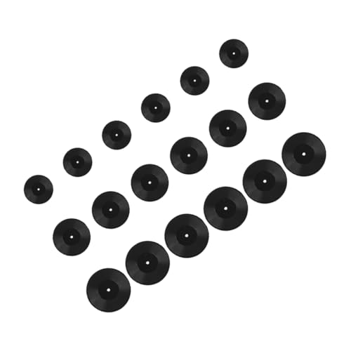 HANABASS 18 Teilige Vinyl Schallplatten Dekoration Zarte Dekorative Miniaturartikel Dekorationen Puppenhaus Dekoration Puppenhaus Echte Figur Vinyl Requisite Vintage Musik HANABASS 18 Teilige Vinyl Schallplatten Dekoration Zarte Dekorative Miniaturartikel Dekorationen Puppenhaus Dekoration Puppenhaus Echte Figur Vinyl Requisite Vintage Musik von HANABASS