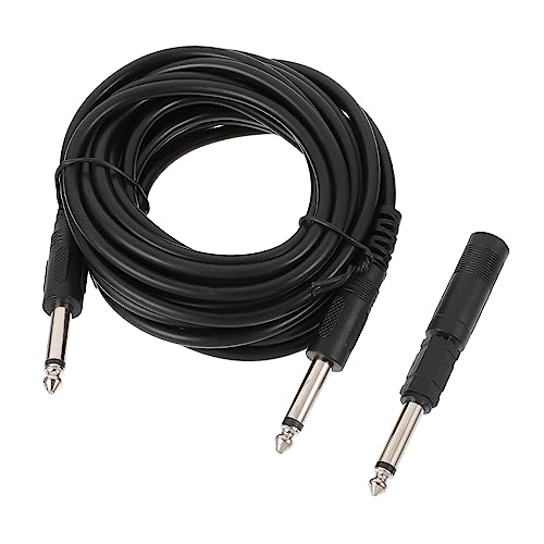 HANABASS 1Satz Gitarrenkabeladapter Professionelles Instrumentenkabel Für Elektrische Gitarre Und Bass Flexibles Design Für Optimale Signalübertragung Geräuschreduzierend Kompatibel HANABASS 1Satz Gitarrenkabeladapter Professionelles Instrumentenkabel Für Elektrische Gitarre Und Bass Flexibles Design Für Optimale Signalübertragung Geräuschreduzierend Kompatibel von HANABASS
