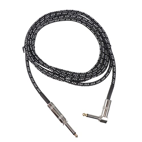 HANABASS 1Stück Audiokabel Langlebiger Audioadapter für Gitarre und Instrumente Stabiler Signalübertragungsverbinder für Professionelle Anwendungen und Hobbyisten von HANABASS
