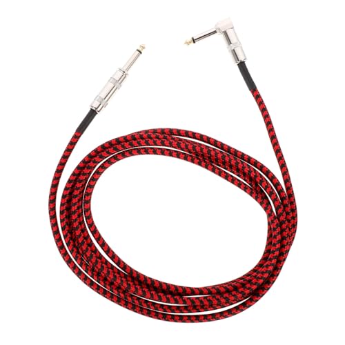 HANABASS 1Stück Gitarrenkabel Robustes Audiokabel Für Gitarren Mikrofone Lautsprecher Flexibles Langlebiges Gitarren Verbindungskabel Für Audioaufzeichnungen Und Heim Audiosysteme von HANABASS