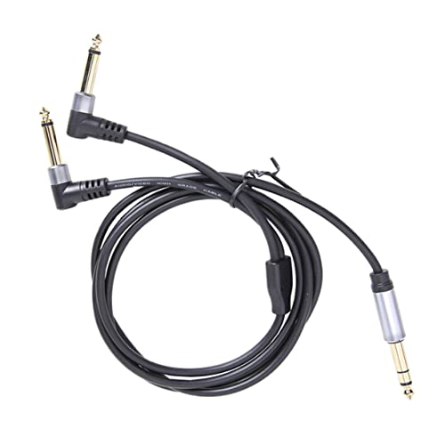 HANABASS 1Stück Männlich zu Männlich Audiokabel Dual Mono Splitter Kabel für Gitarre und Mixer Hochwertige Klangübertragung mit Geringer Verlust HANABASS 1Stück Männlich zu Männlich Audiokabel Dual Mono Splitter Kabel für Gitarre und Mixer Hochwertige Klangübertragung mit Geringer Verlust von HANABASS