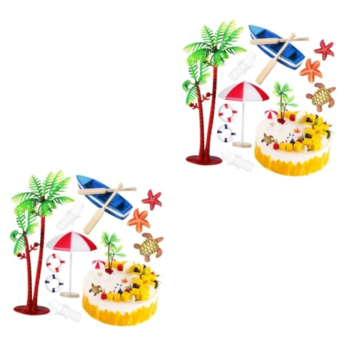 HANABASS 2 Sätze Strand Dekoration Kuchendekoration Nautische Dekoration Tropische Party Dekorationen Palmen Strand Themen Party Dekorationen Hochzeit 10 Stück * 2 HANABASS 2 Sätze Strand Dekoration Kuchendekoration Nautische Dekoration Tropische Party Dekorationen Palmen Strand Themen Party Dekorationen Hochzeit 10 Stück * 2 von HANABASS