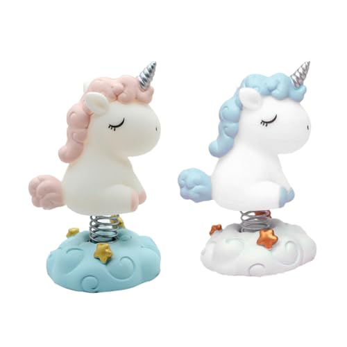 HANABASS 2 Stück Einhorn Dekorationen für Kuchen und Fahrzeuge Kreative Harz Einhornfiguren Bunten Farben als Tortendeko für Geburtstagsfeiern und Zufällige Farbe Zufällige Farbe HANABASS 2 Stück Einhorn Dekorationen für Kuchen und Fahrzeuge Kreative Harz Einhornfiguren Bunten Farben als Tortendeko für Geburtstagsfeiern und Zufällige Farbe Zufällige Farbe von HANABASS