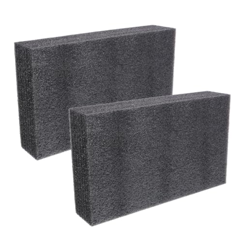 HANABASS 2 Stück Schaumkissen werkzeugkoffer professionelle Verpackungseinlage Packschaumeinsätze packen Express-Schaumstoffplatte professioneller Verpackungsliner Perlenbaumwolle Schwarz HANABASS 2 Stück Schaumkissen werkzeugkoffer professionelle Verpackungseinlage Packschaumeinsätze packen Express-Schaumstoffplatte professioneller Verpackungsliner Perlenbaumwolle Schwarz von HANABASS