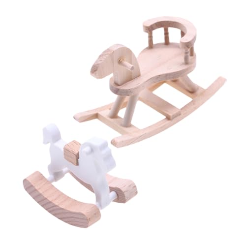 HANABASS 2 Stück Unfertige Holzfiguren für Puppenhaus Dekoration Vintage Stil für DIY Bastelprojekte Natur und Weiß HANABASS 2 Stück Unfertige Holzfiguren für Puppenhaus Dekoration Vintage Stil für DIY Bastelprojekte Natur und Weiß von HANABASS