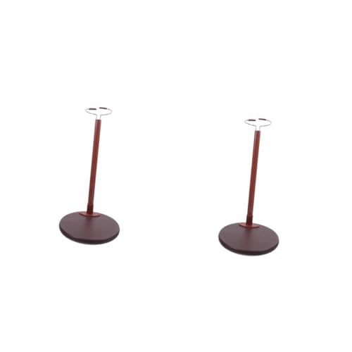 HANABASS 2 Stück Verstellbarer Puppenständer für Figuren Tragbarer Doll Display Stand Multifunktionaler Actionfigurenhalter Geeignet für Große Puppen Einfach Aufzubauen Vielseitiges von HANABASS