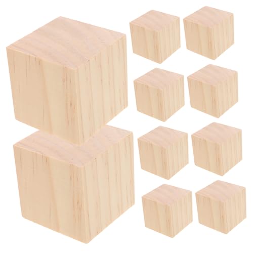 HANABASS 20 Stück Holzwürfel Unbehandelt Blanko Holzblöcke zum Basteln Bemalen DIY Holzbausteine für Indoor Outdoor Aktivitäten Kreative Spielsteine HANABASS 20 Stück Holzwürfel Unbehandelt Blanko Holzblöcke zum Basteln Bemalen DIY Holzbausteine für Indoor Outdoor Aktivitäten Kreative Spielsteine von HANABASS