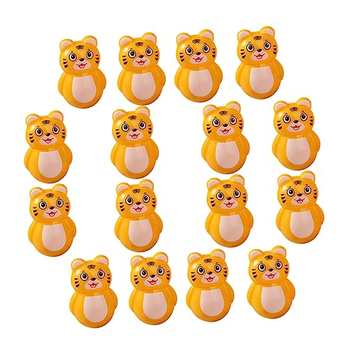 HANABASS 20 Stück Tiger Tumbler Ornamente Tiger wackelndes Wackelndes für Becher Becherspielzeug für Becher-Desktop-Ornamente Plastik HANABASS 20 Stück Tiger Tumbler Ornamente Tiger wackelndes Wackelndes für Becher Becherspielzeug für Becher-Desktop-Ornamente Plastik von HANABASS