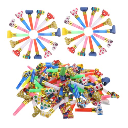 HANABASS 200 Stück Glitzer-geräuschmacher – Party-gebläse, Pfeifen, Laute Pfeifen, Blowouts, Geburtstags-geräuschmacher Für Kinder Und Erwachsene, Lustige Partygeschenke HANABASS 200 Stück Glitzer-geräuschmacher – Party-gebläse, Pfeifen, Laute Pfeifen, Blowouts, Geburtstags-geräuschmacher Für Kinder Und Erwachsene, Lustige Partygeschenke von HANABASS