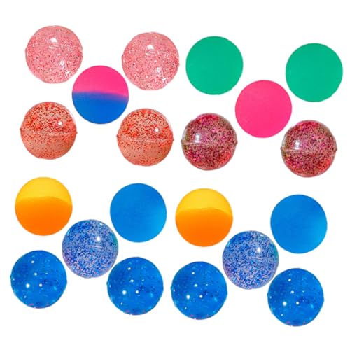 HANABASS 24 Stück Bunte Sprungbälle für Elastische Gummibälle als Fidget für Partys Geburtstagsfeiern und Freizeitaktivitäten Gemischte Farben HANABASS 24 Stück Bunte Sprungbälle für Elastische Gummibälle als Fidget für Partys Geburtstagsfeiern und Freizeitaktivitäten Gemischte Farben von HANABASS