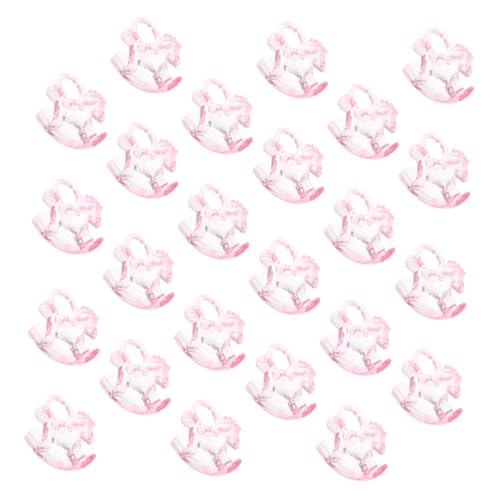 HANABASS 24 Stück Pferdeaufsätze Für Tische Babyparty Spiele Junge Tischdekoration Für Pferderennen Pferdedekorationen Für Party Cupcake-topper, Kleine Figur Rosa Acryl HANABASS 24 Stück Pferdeaufsätze Für Tische Babyparty Spiele Junge Tischdekoration Für Pferderennen Pferdedekorationen Für Party Cupcake-topper, Kleine Figur Rosa Acryl von HANABASS