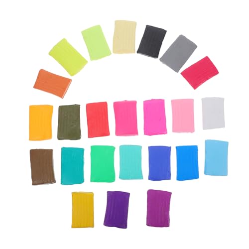 HANABASS 24 Stück Teiliges DIY Modelliermasse Bunte Lufttrocknende Knetmasse für Kreativ Vielseitig zum Basteln und Figuren Gestalten für Jungen Mädchen HANABASS 24 Stück Teiliges DIY Modelliermasse Bunte Lufttrocknende Knetmasse für Kreativ Vielseitig zum Basteln und Figuren Gestalten für Jungen Mädchen von HANABASS