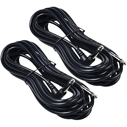 HANABASS 2Stücke Gitarren Audio Kabel Professionelles Gitarren Kabel mit Hochgradiger Abschirmung für Keyboard Lautsprecher und Andere Audiogeräte HANABASS 2Stücke Gitarren Audio Kabel Professionelles Gitarren Kabel mit Hochgradiger Abschirmung für Keyboard Lautsprecher und Andere Audiogeräte von HANABASS