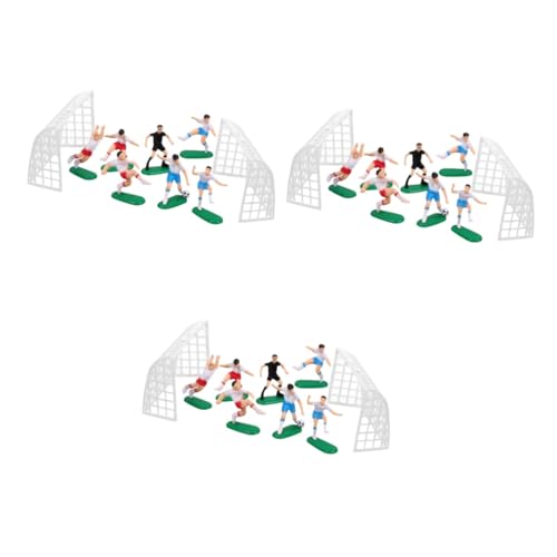 HANABASS 3 Sätze Fußball Tortendeko aus Langlebigem Miniatur Fußballfiguren für Kuchen und Landschaftsdekoration Sichere DIY Fußball Party Deko Vielseitig Einsetzbar für Geburtstagsfeiern HANABASS 3 Sätze Fußball Tortendeko aus Langlebigem Miniatur Fußballfiguren für Kuchen und Landschaftsdekoration Sichere DIY Fußball Party Deko Vielseitig Einsetzbar für Geburtstagsfeiern von HANABASS